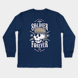 Soldier Forever Kids Long Sleeve T-Shirt